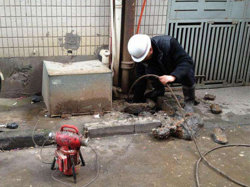 名山疏通下水道-洗菜池疏通