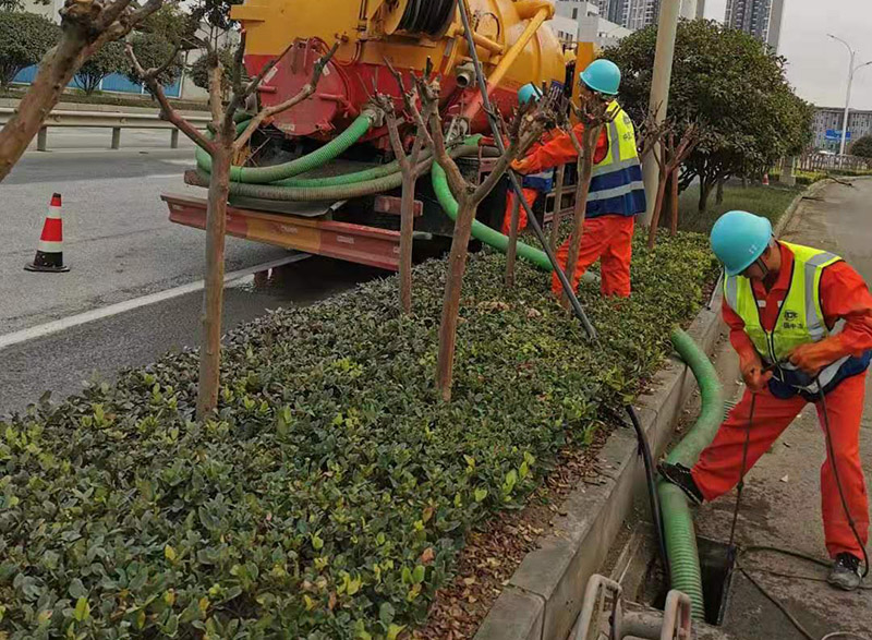 名山市政管道清淤